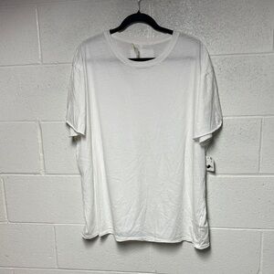 Free People Ivory Short Sleeve Tee